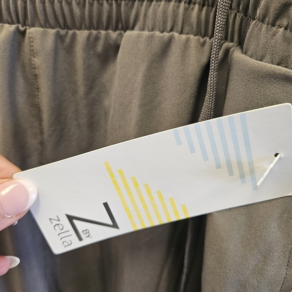 Z By Zella Grey Kitten Lightweight Athleisure Jogger Pant NEW Womens - Picture 3 of 5